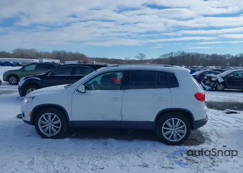 2016 Volkswagen Tiguan Se from USA, damaged, VIN WVGAV7AX9GW562833